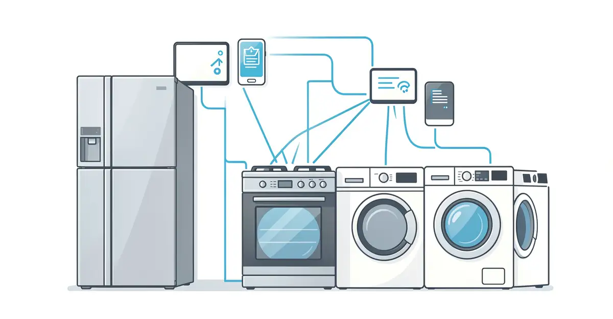 Featured image: Professional featured image for: How Smart Appliances Are Connected to the Internet: Everything You