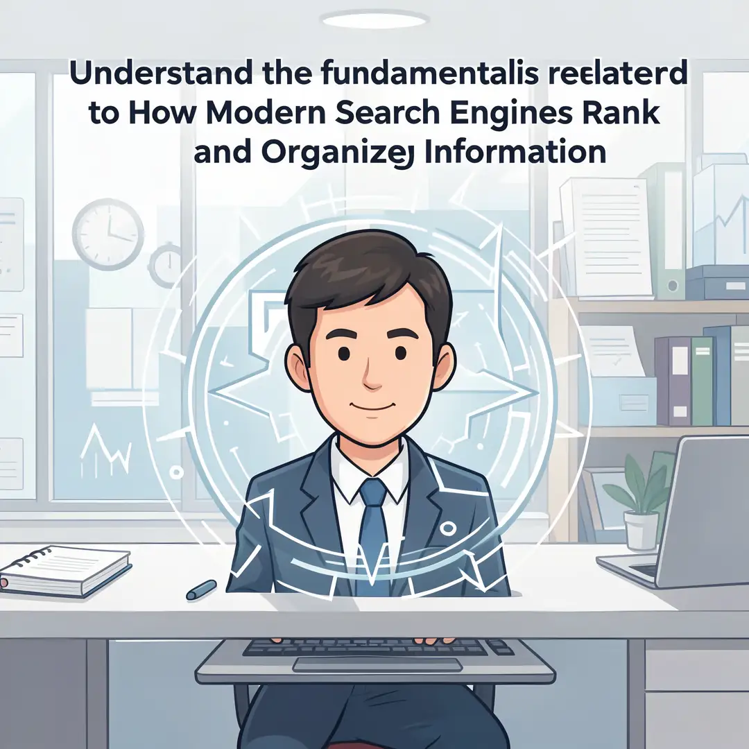 Step 1: Illustration for step: Understand the fundamentals related to How Modern Search Engines Rank and Org