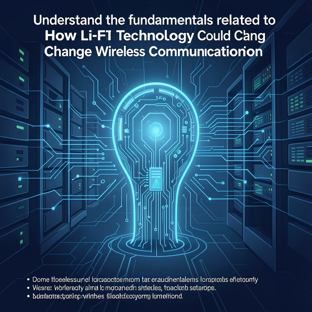 Step 1: Illustration for step: Understand the fundamentals related to How Li-Fi Technology Could Change Wire