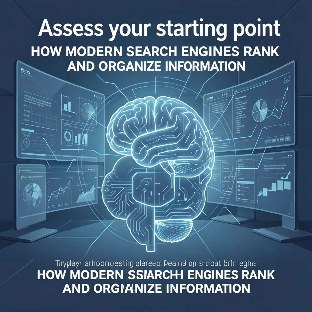 Step 2: Illustration for step: Assess your starting point related to How Modern Search Engines Rank and Orga