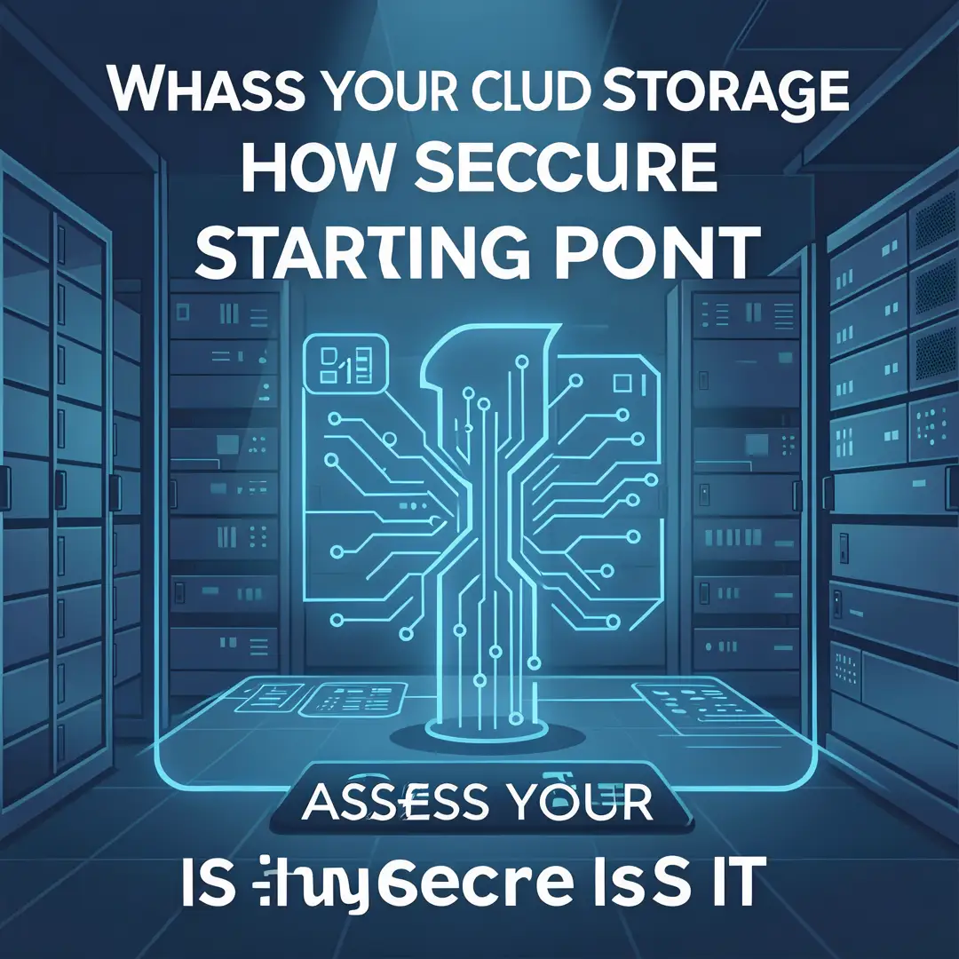 Step 2: Illustration for step: Assess your starting point related to What Is Cloud Storage and How Secure Is