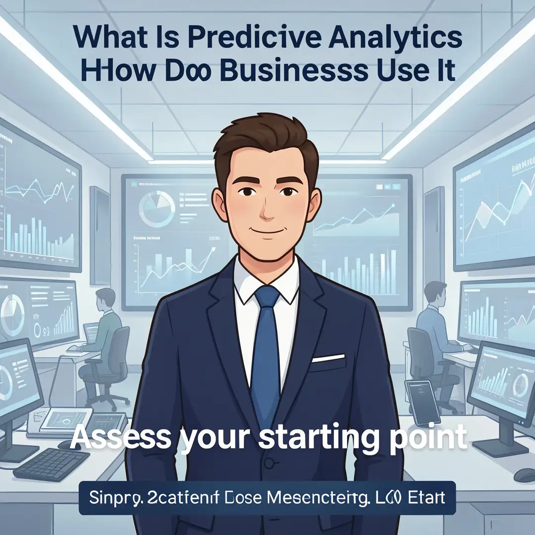 Step 2: Illustration for step: Assess your starting point related to What Is Predictive Analytics and How Do