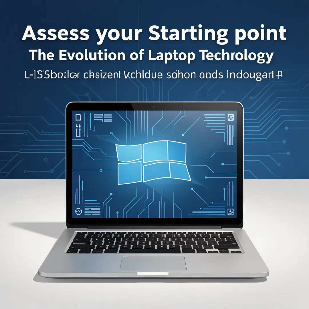 Step 2: Illustration for step: Assess your starting point related to The Evolution of Laptop Technology, pro