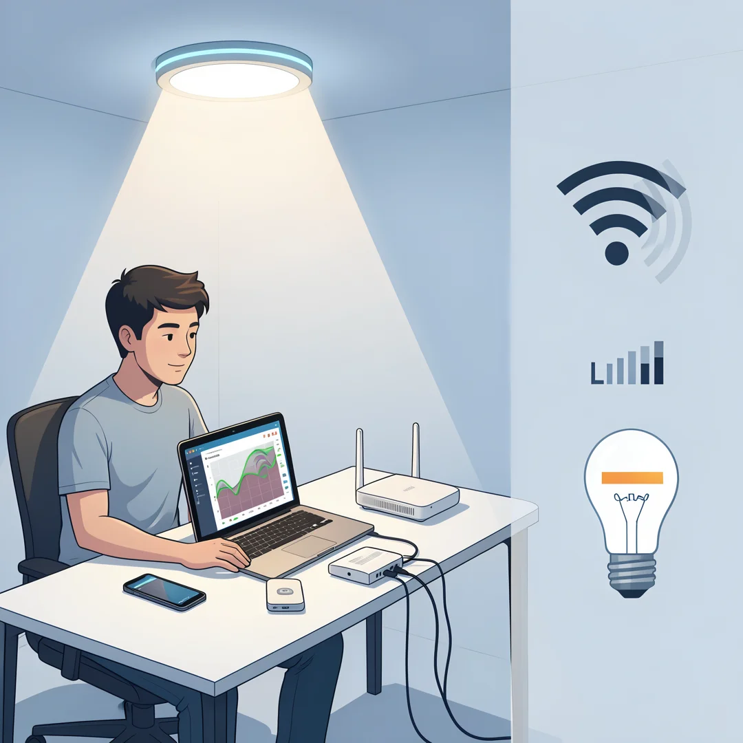 Step 2: Illustration for step: Assess your starting point related to How Li-Fi Technology Could Change Wirel
