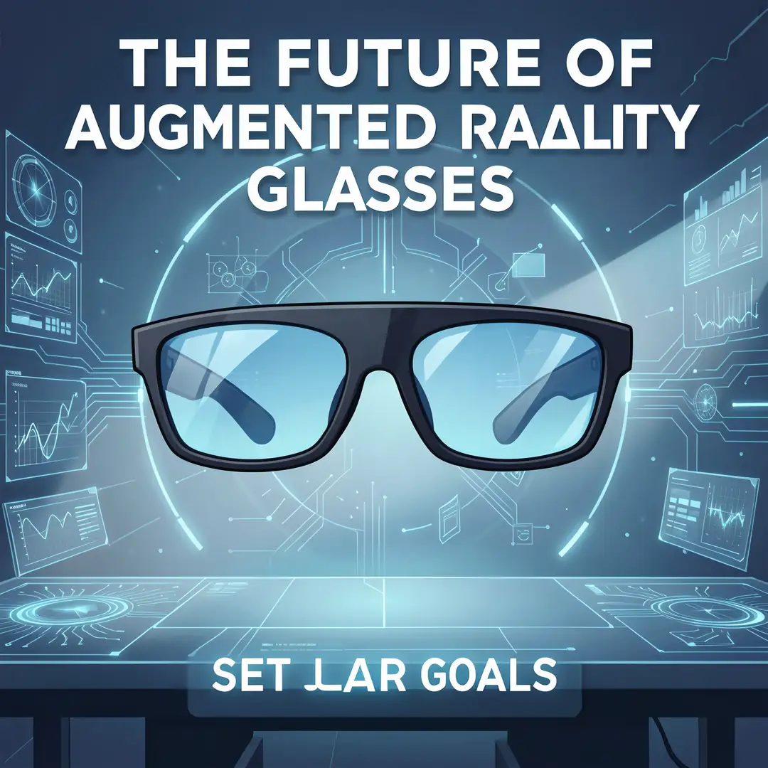 Step 3: Illustration for step: Set clear goals related to The Future of Augmented Reality Glasses, professio