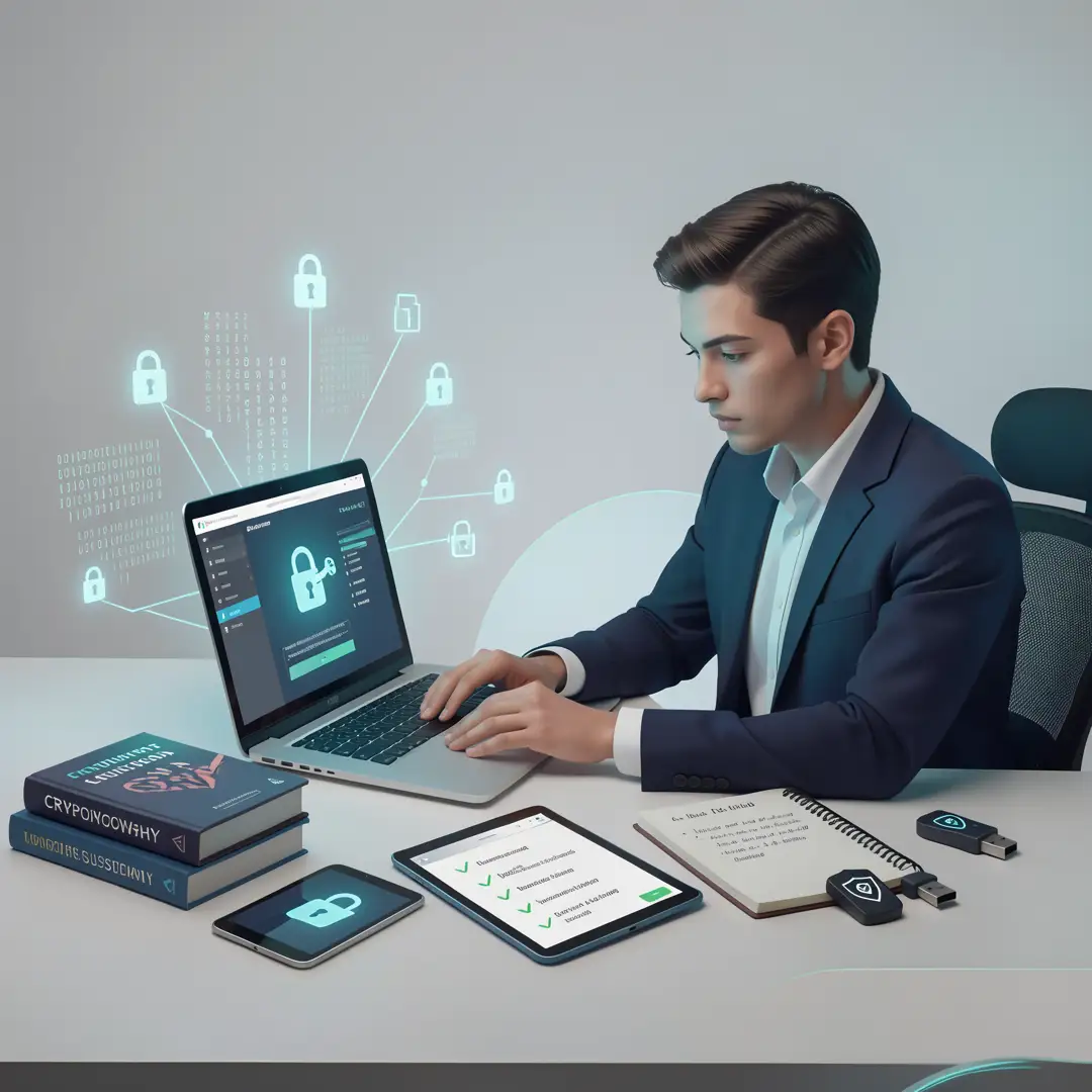 Step 4: Illustration for step: Gather necessary resources related to The Role of Encryption in Protecting Di