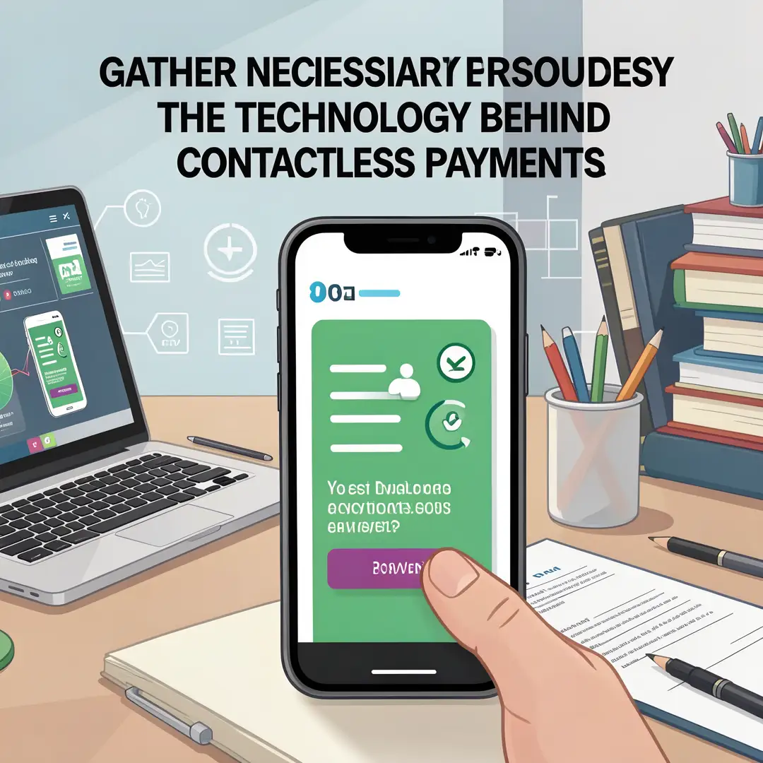 Step 4: Illustration for step: Gather necessary resources related to The Technology Behind Contactless Payme
