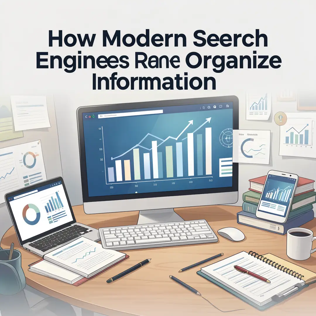 Step 4: Illustration for step: Gather necessary resources related to How Modern Search Engines Rank and Orga