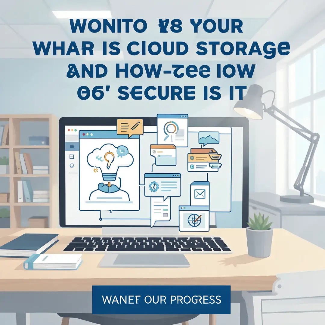 Step 6: Illustration for step: Monitor your progress related to What Is Cloud Storage and How Secure Is It, 