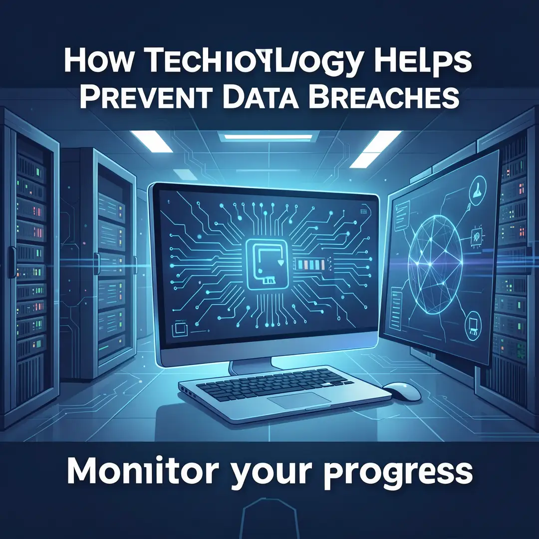Step 6: Illustration for step: Monitor your progress related to How Technology Helps Prevent Data Breaches,