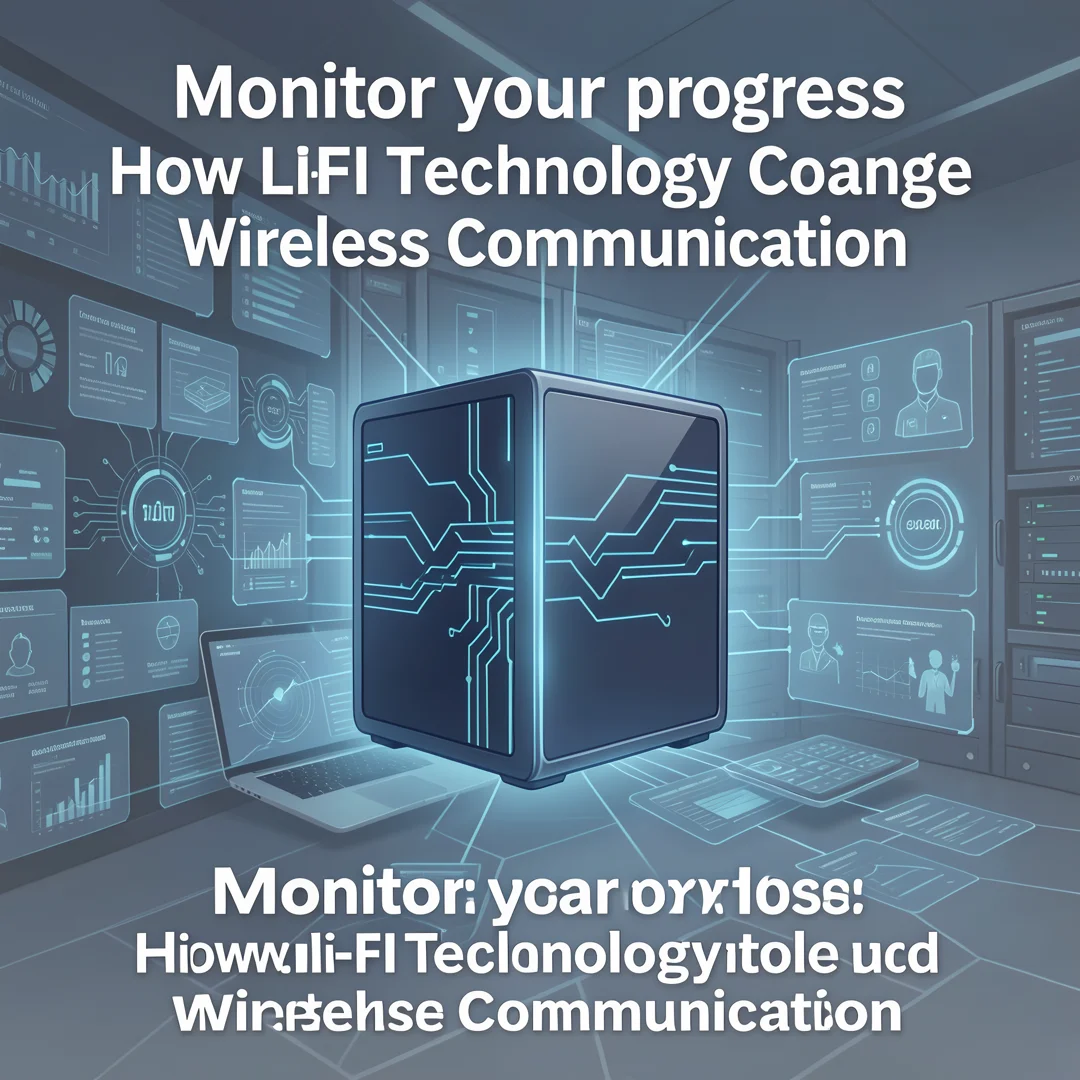 Step 6: Illustration for step: Monitor your progress related to How Li-Fi Technology Could Change Wireless C