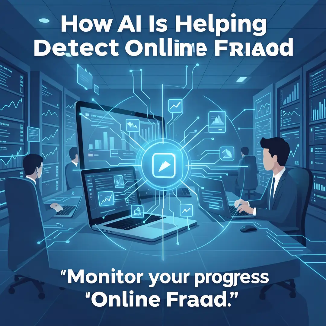 Step 6: Illustration for step: Monitor your progress related to How AI Is Helping Detect Online Fraud, profe