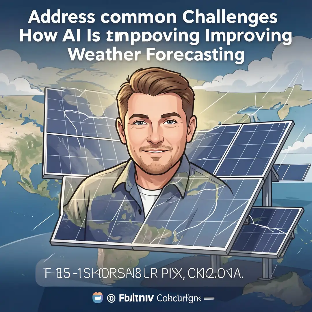 Step 7: Illustration for step: Address common challenges related to How AI Is Improving Weather Forecasting,
