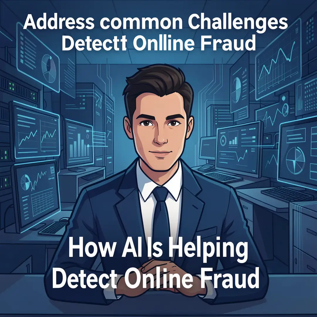Step 7: Illustration for step: Address common challenges related to How AI Is Helping Detect Online Fraud, p