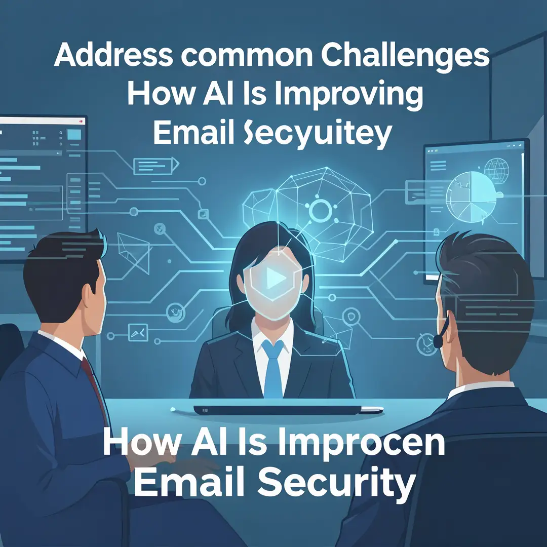 Step 7: Illustration for step: Address common challenges related to How AI Is Improving Email Security, prof