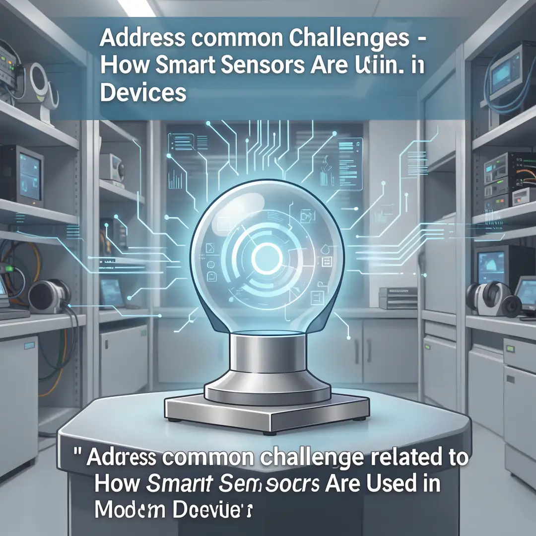 Step 7: Illustration for step: Address common challenges related to How Smart Sensors Are Used in Modern Dev