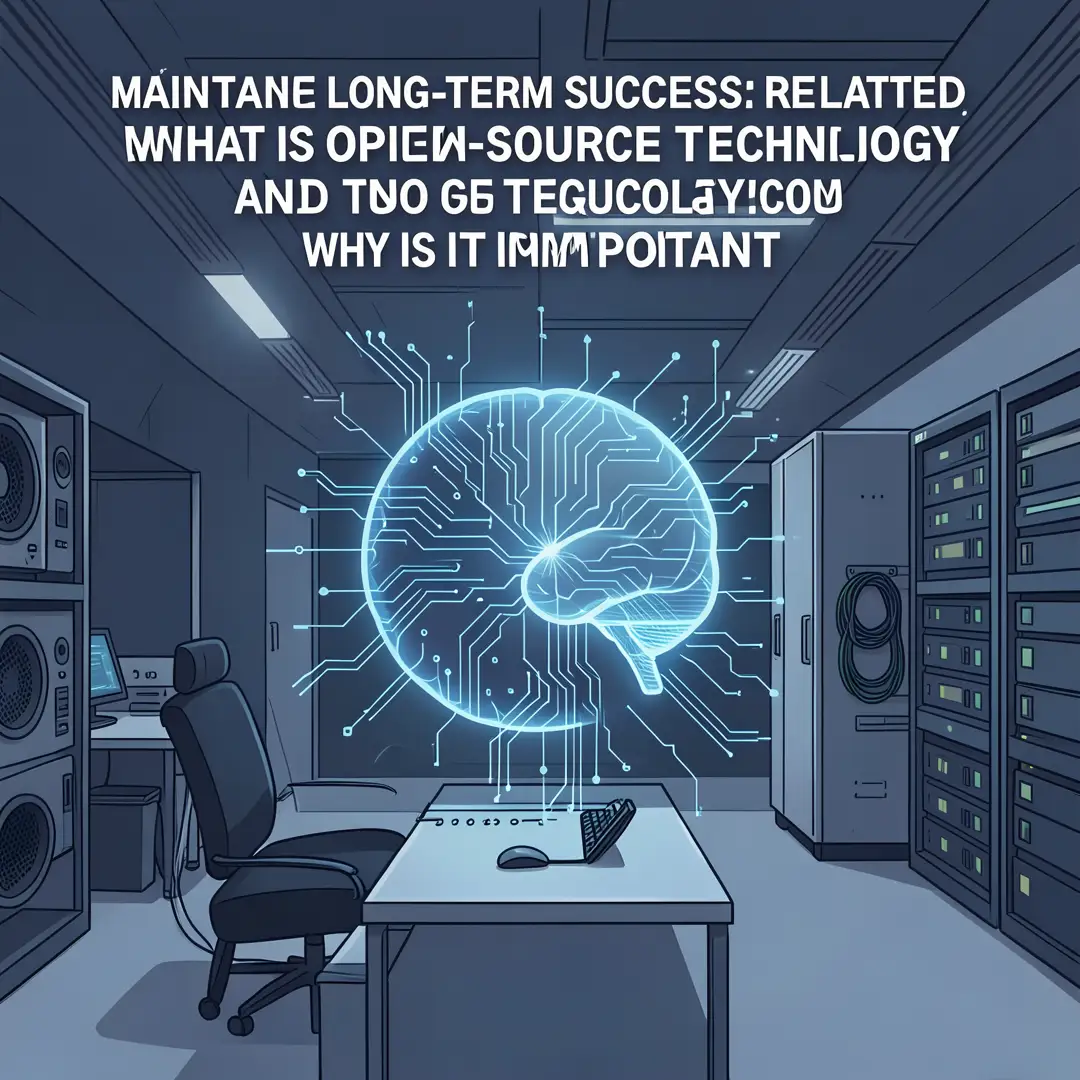 Step 8: Illustration for step: Maintain long-term success related to What Is Open-Source Technology and Why 