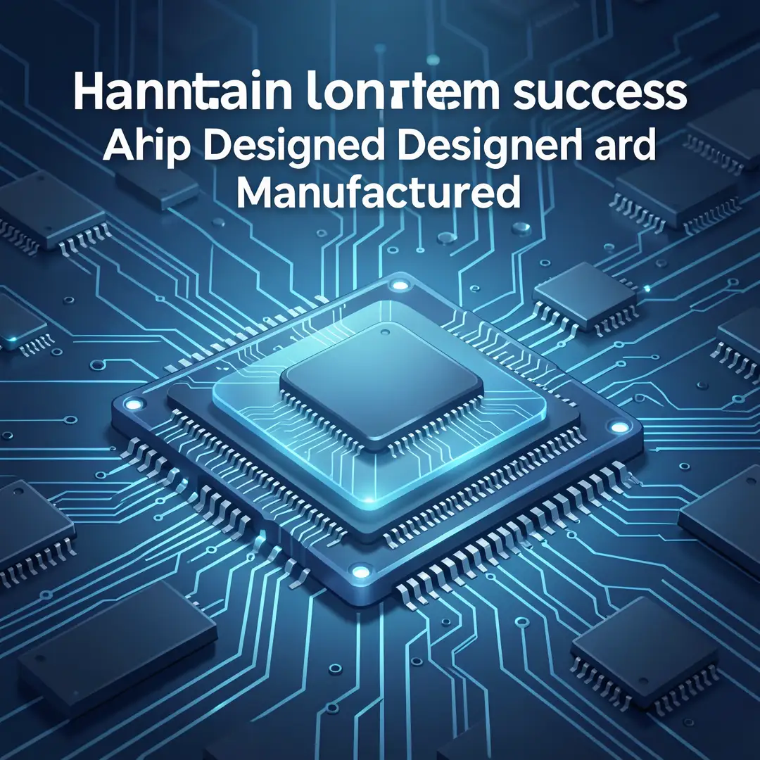 Step 8: Illustration for step: Maintain long-term success related to How Modern Chips Are Designed and Manuf